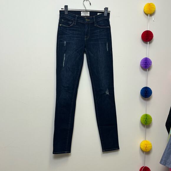 FRAME Denim - FRAME Le Skinny De Jeanne Jeans In Los Feliz Wash Size 25 Pants